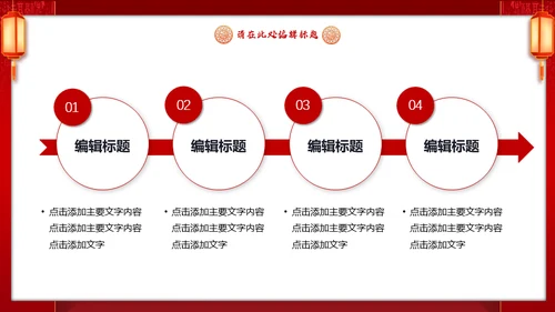 新年开门红喜庆活动策划通用PPT模板