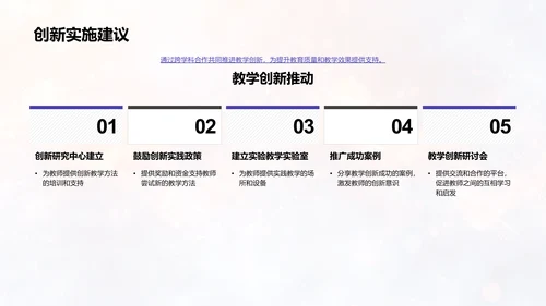 教学方法创新报告PPT模板