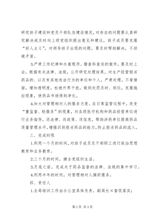 药监局领导班子整改方案 (4).docx