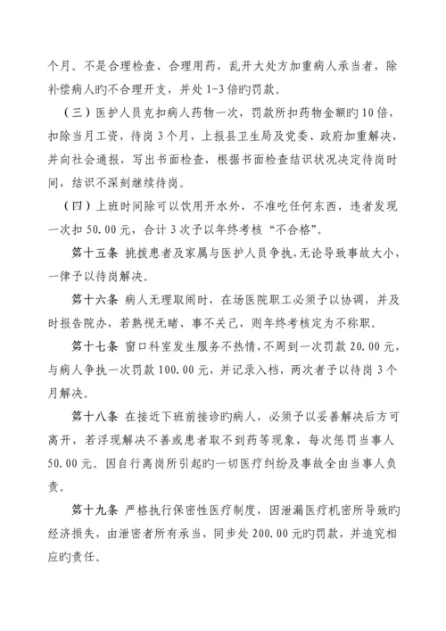 卫生院全新规章新版制度汇编.docx