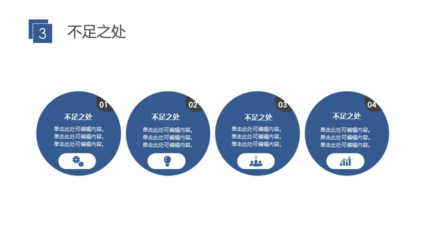 励志商务风个人工作总结计划通用PPT模板