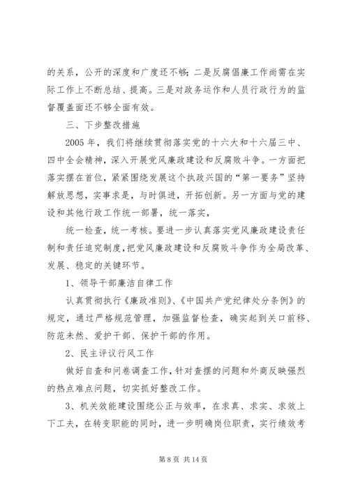 党风廉洁建设总结.docx