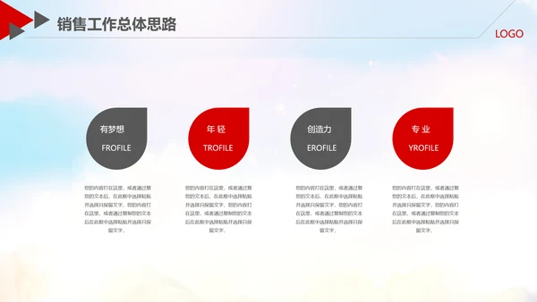 跨越2020新年计划年终总结述职报告PPT