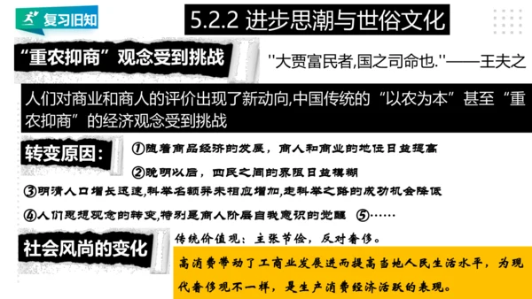 第五单元 绵延不绝的中华文明（三）：封建社会的发展与近代前夜的危机 精品复习课件（50张PPT）