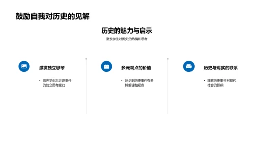 历史事件剖析讲座PPT模板