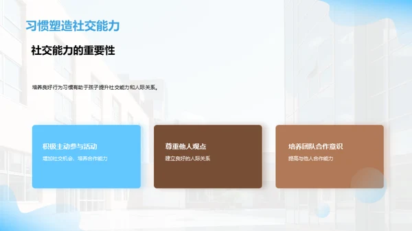 初中生行为习惯塑造