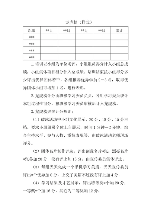 新教师培训管理作业流程