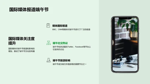 端午节文化研究报告PPT模板