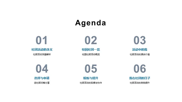 社团活动，我们的舞台