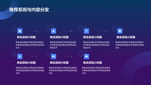 蓝色科技风人工智能汇报PPT模板