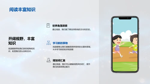 阅读习惯的养成PPT模板