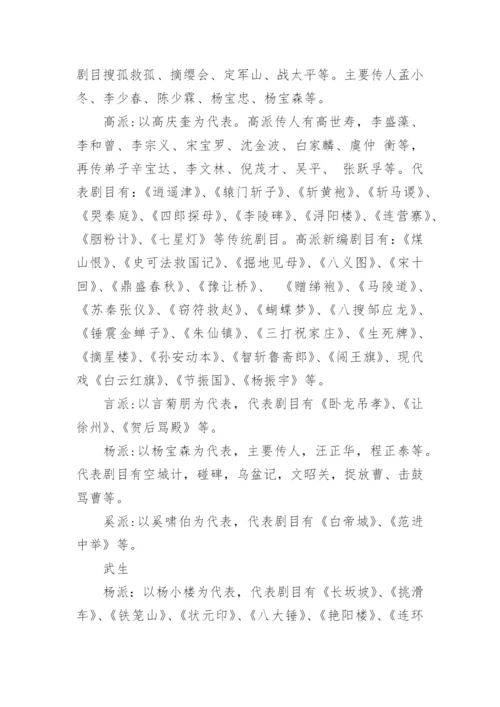 中国传统文化京剧介绍.docx