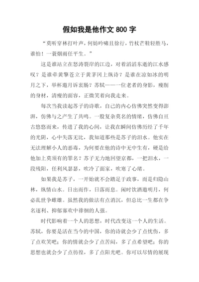 假如我是他作文800字.docx