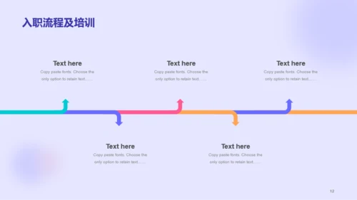 紫色创意生物医疗竞聘述职PPT