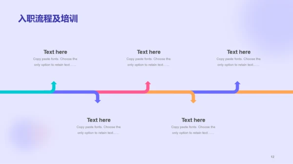 紫色创意生物医疗竞聘述职PPT