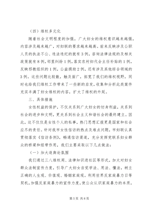 妇联维权新路径信访调研报告 (2).docx