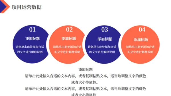 简约商务风企业运营报告通用PPT模板