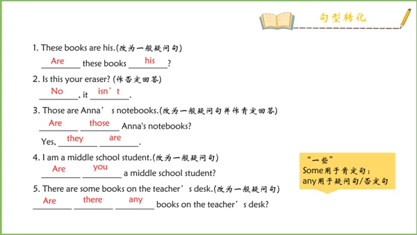 Unit 3 Is this your pencil 单元总结课件（3个板块）