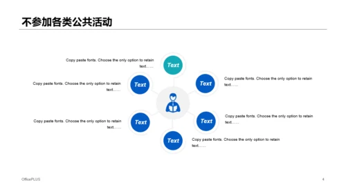 蓝色科技智能医学医疗抗击疫情专题PPT原创模板