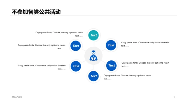 蓝色科技智能医学医疗抗击疫情专题PPT原创模板