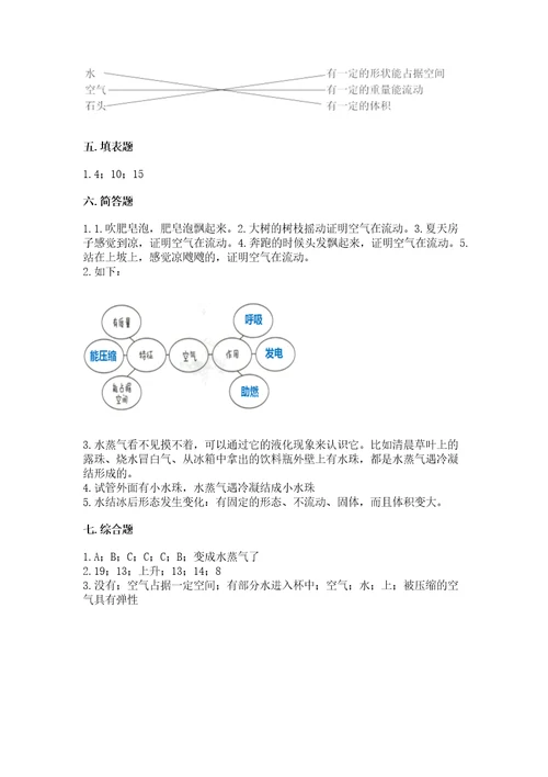 新教科版三年级上册科学《期末测试卷》含答案名师推荐