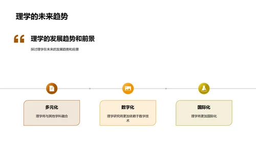 理学领域展望PPT模板