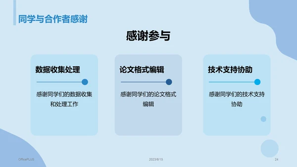 蓝色商务现代复旦大学本科毕业答辩PPT模板