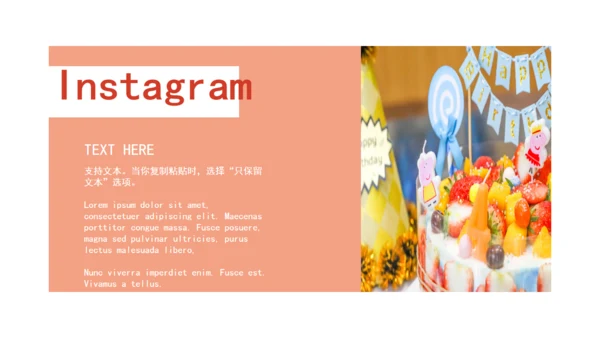 生日快乐生日会相册通用PPT模板