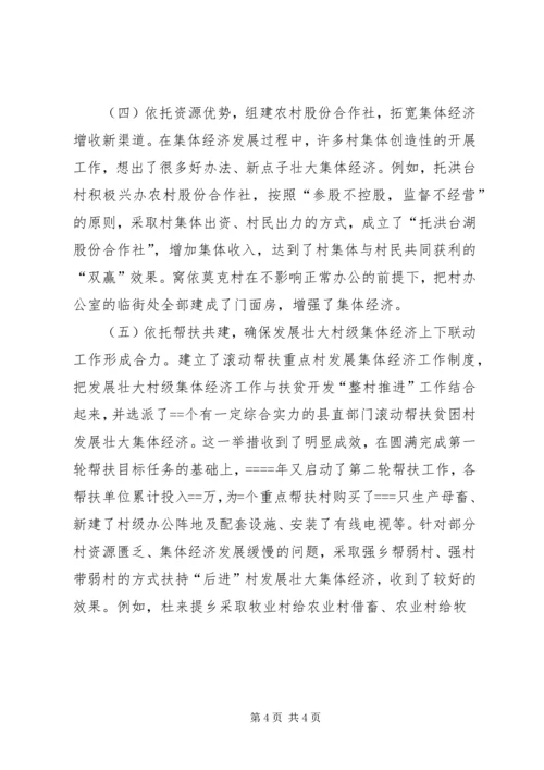 关于农村集体经济发展的现状与思考.docx