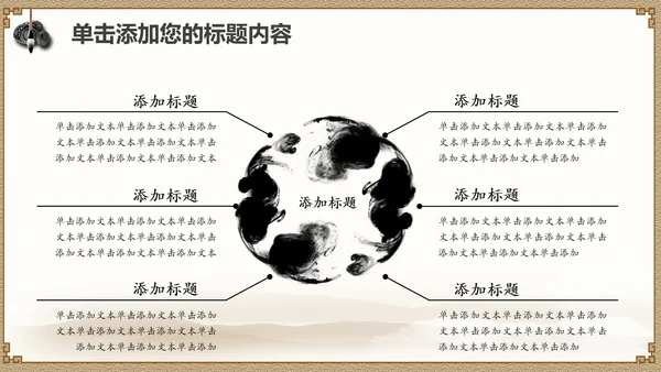经典水墨文化国学论语文化PPT道德讲堂