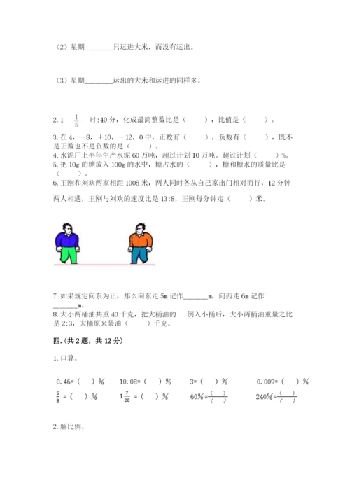 四川省【小升初】2023年小升初数学试卷（夺分金卷）.docx