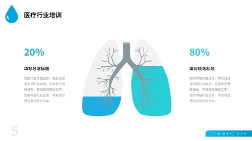 深蓝色简约风医疗行业红十字医学护理卫生培训课件PPT