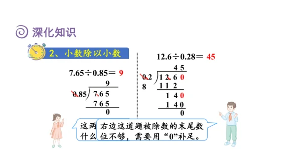 （2022秋季新教材）人教版 五年级数学上册第3单元复习提升：小数除法课件（共49张PPT)