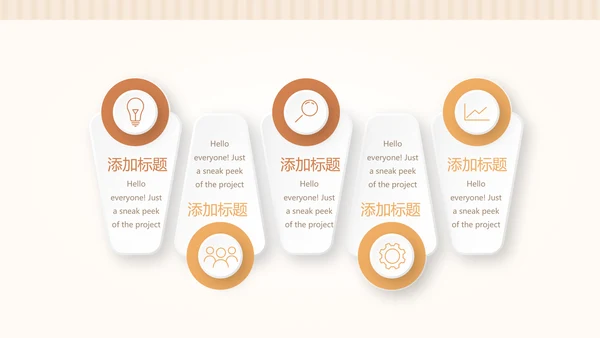 手绘面包年年终总结动态PPT