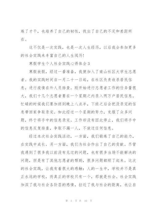 寒假学生个人社会实践心得体会.docx