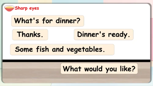Unit 5 Dinner’s ready-B Let's talk 课件(共41张PPT)