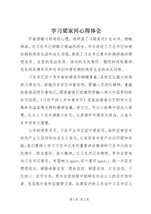 学习梁家河心得体会 (2).docx