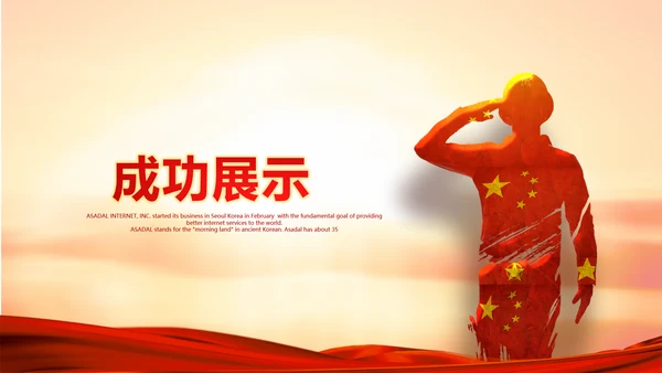 不忘初心为主题的党员汇报PPT动态模板