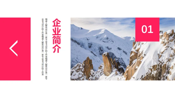企业画册公司宣传商业计划书通用PPT模板
