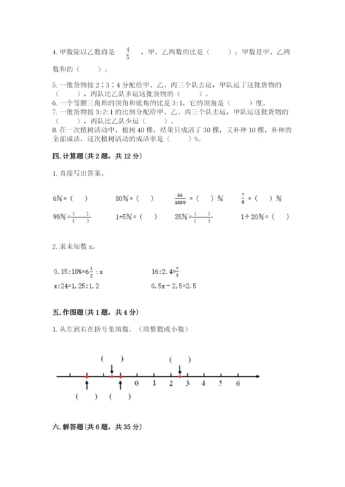 六年级下册数学期末测试卷附完整答案（全优）.docx