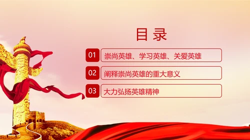 学习论中国共产党历史弘扬英雄精神党课PPT