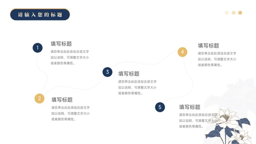 蓝金高级质感蓝金教学设计模板PPT模板