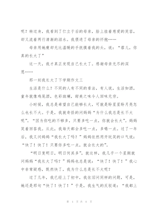 那一刻我长大了下学期作文5篇.docx