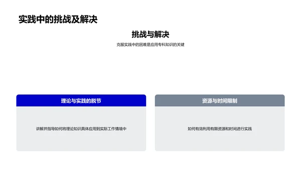 应用专科知识