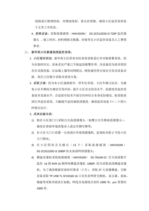 小区监控系统综合项目施工专项方案.docx