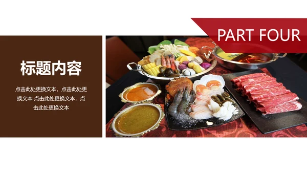 美食餐饮美味火锅宣传动态PPT模板