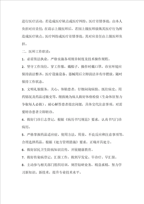 2021年药房门诊岗位基本职责