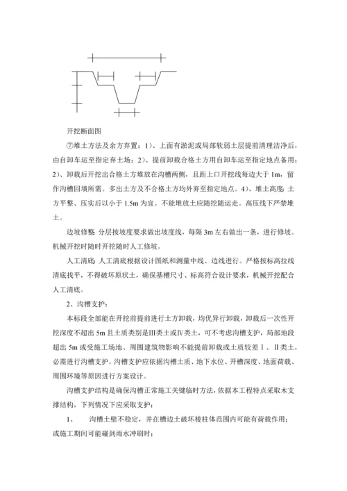 深沟槽专业方案.docx