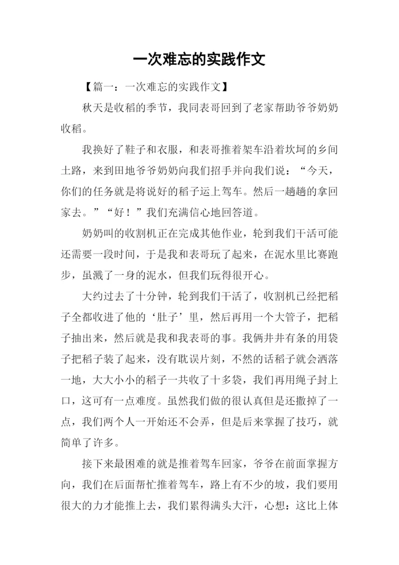 一次难忘的实践作文-2.docx