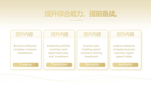 金色简约大气金融公司简介工作总结PPT